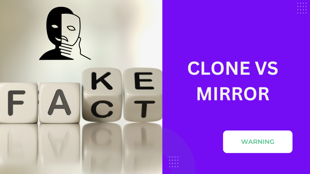 Clone or Mirror Journals ?